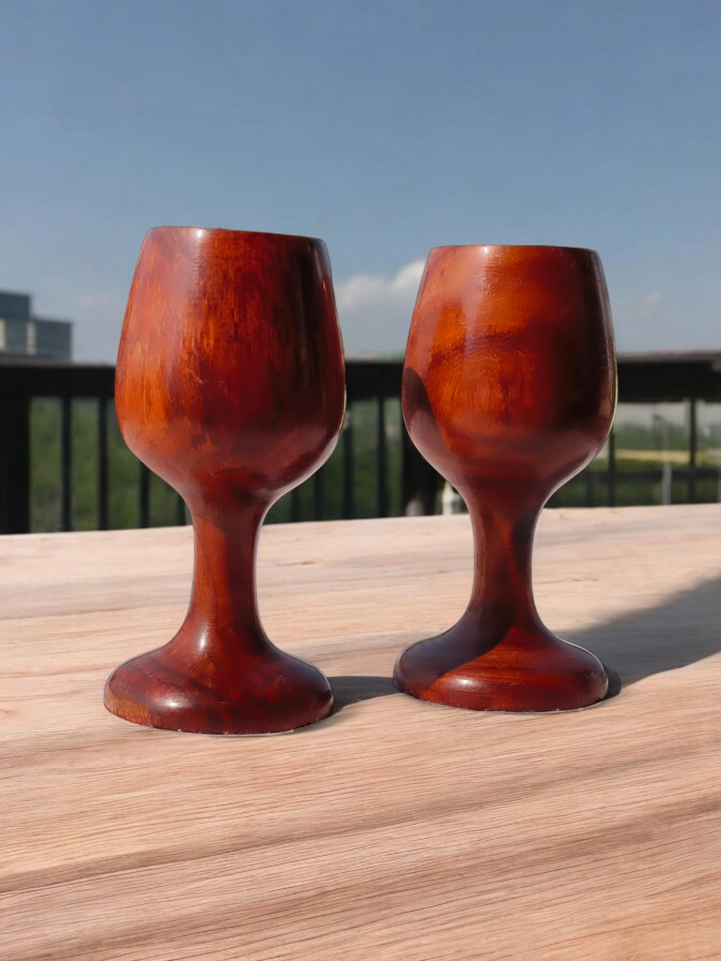 Wooden glass